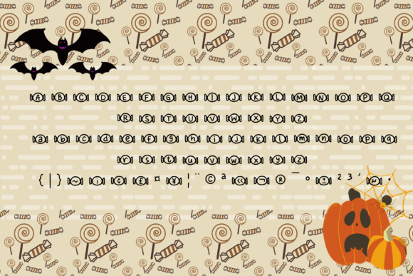 Hallow Candies Font - Preview 2