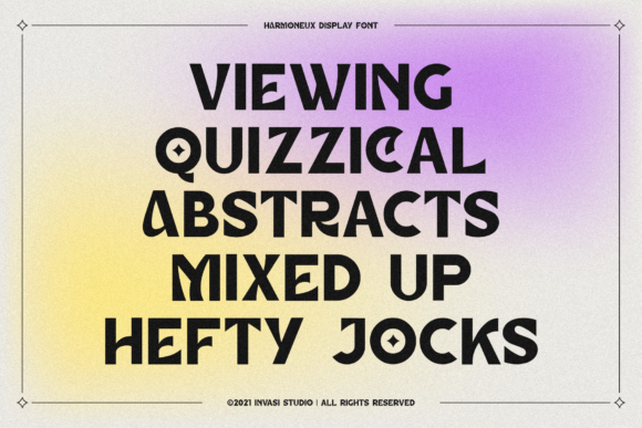 Harmoneux Font - Preview 4
