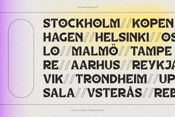 Harmoneux Font - Preview 6