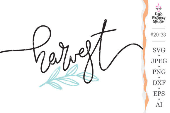 Harvest Svg Cricut Fall Sign Decor Svg Graphics