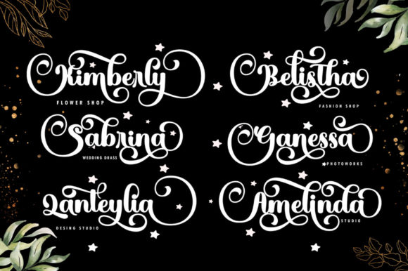 Hello Cantika Script Font PNG with transparent background - Preview 2