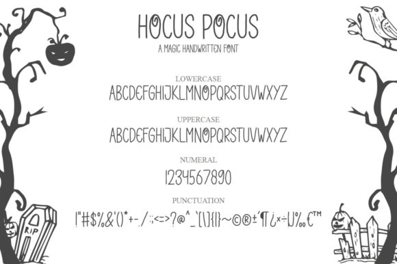 Hocus Pocus Font - Preview 6