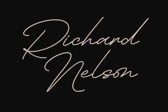Hoffmans Signature Font PNG with transparent background - Preview 2