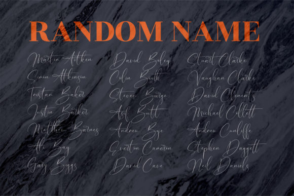 Hunterland Ontime Font PNG with transparent background - Preview 4