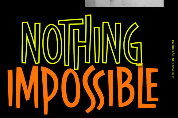 Look Like Coffee Font PNG with transparent background - Preview 3