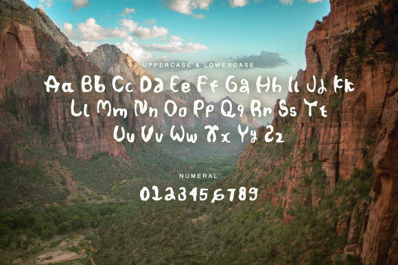 Lumer Font PNG with transparent background - Preview 1