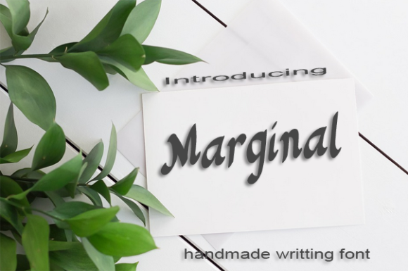 Marginal Script & Handwritten Font By AA studio