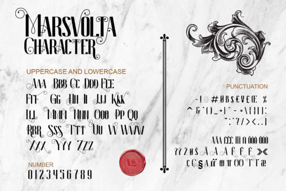 Marsvolta Font PNG with transparent background - Preview 3