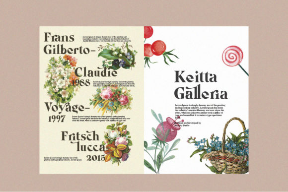 Michaela Calistta Font PNG with transparent background - Preview 4
