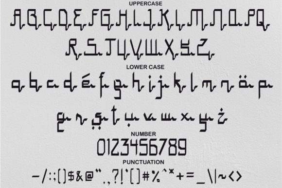 Saqoro Font PNG with transparent background - Preview 3