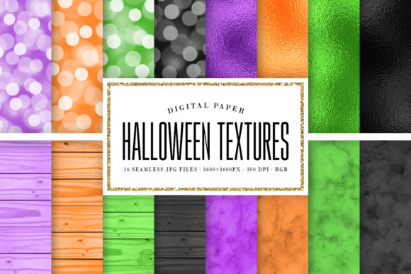 Seamless Halloween Textures