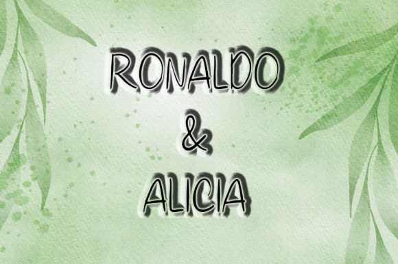 Sifabella Font PNG with transparent background - Preview 3