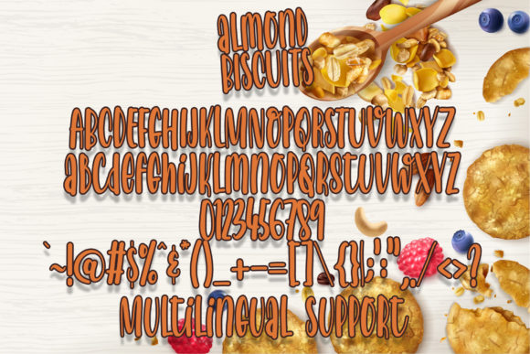 Almond Biscuits Font - Preview 3