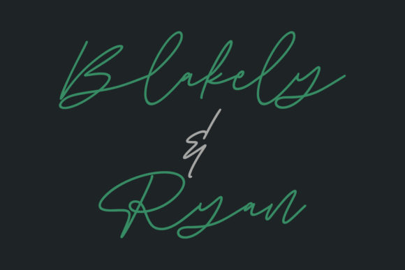 Angel Rise Font - Preview 3