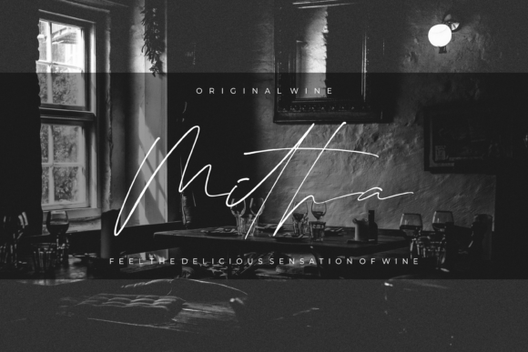 Black Matteo Font - Preview 1