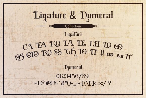 Black Mild Font - Preview 3