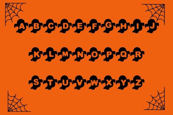 Boo Ghost Halloween Font - Preview 1