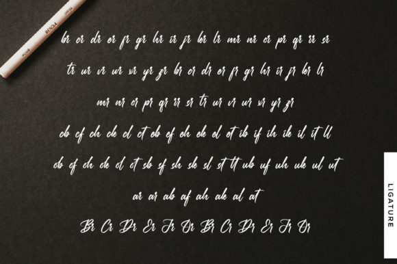 Brothels Font - Preview 4
