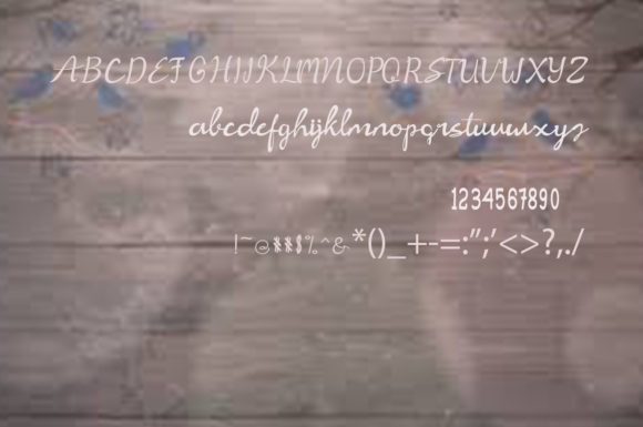 Camellia Font - Preview 5