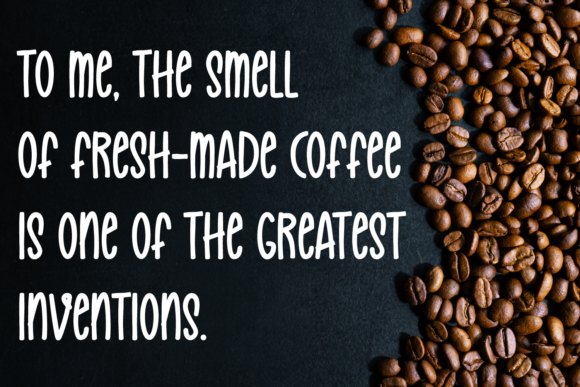 Coffee Winter Font - Preview 2