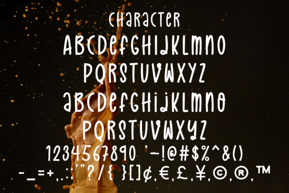 Coffee Winter Font - Preview 4