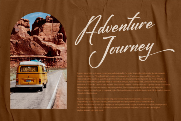 Fighterland Script Font - Preview 3