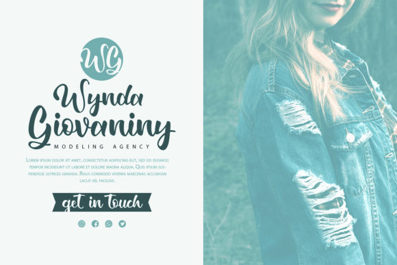 Gabrelly Font - Preview 3