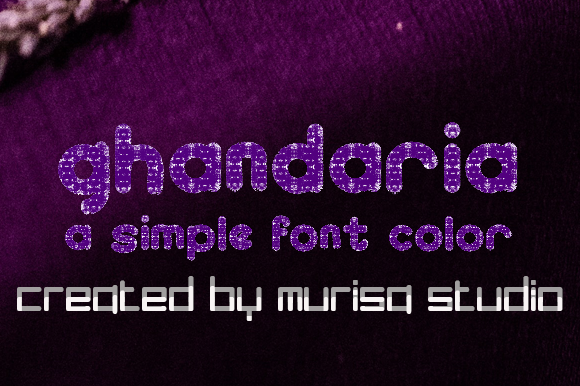 Ghandaria Font PNG with transparent background - Preview 2
