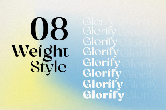 Glorify Font - Preview 1