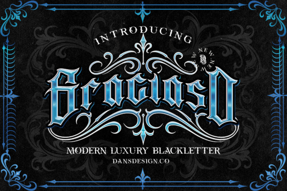 Graciaso Font - Preview 1