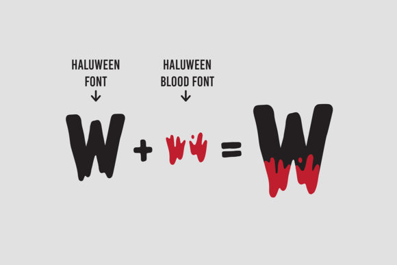 Haluween Font - Preview 2