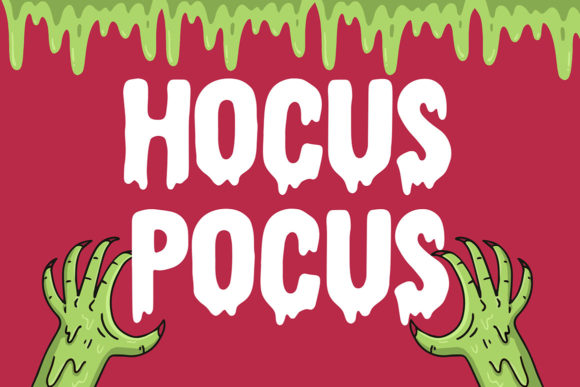 Haluween Font - Preview 4