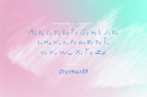 Jima Font PNG with transparent background - Preview 1
