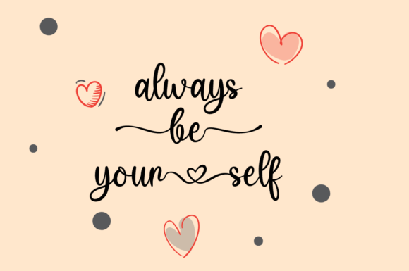 Love Andine Font PNG with transparent background - Preview 1