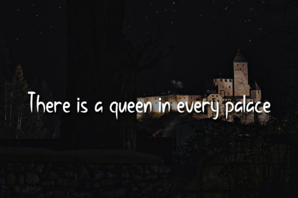 Queendom Font PNG with transparent background - Preview 3