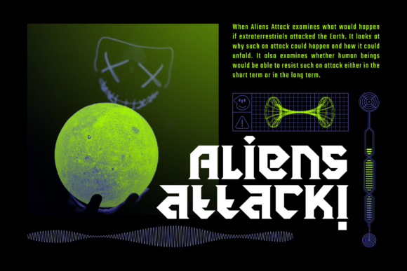 Rowbot Font PNG with transparent background - Preview 5
