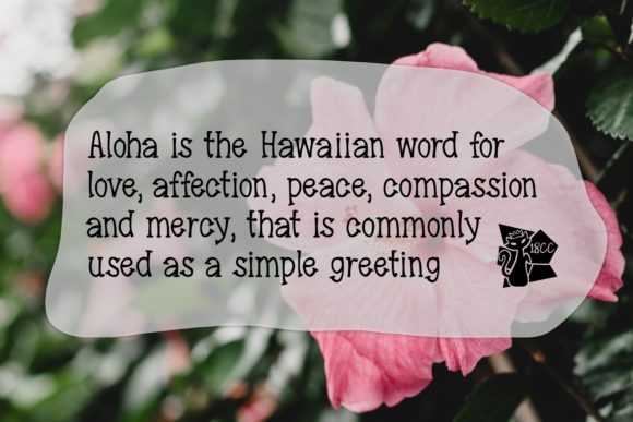 Aloha Font - Preview 2
