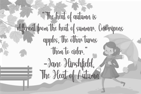 Autumn Babe Font - Preview 3