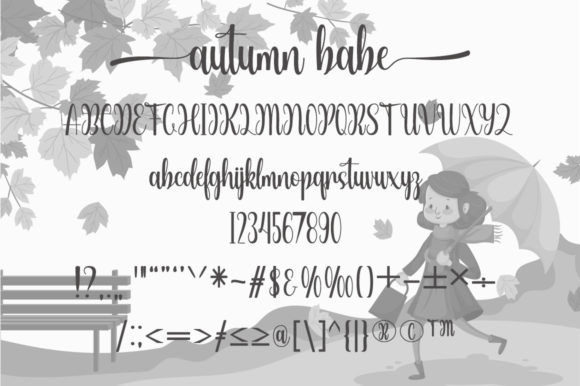 Autumn Babe Font - Preview 4