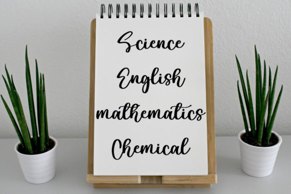 Back to School Font - Preview 4