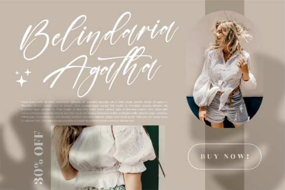 Beautiful Garden Font - Preview 4