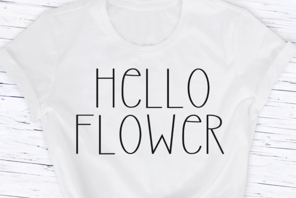 Beauty Flower Font - Preview 2