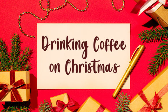 Black Coffee Font - Preview 3