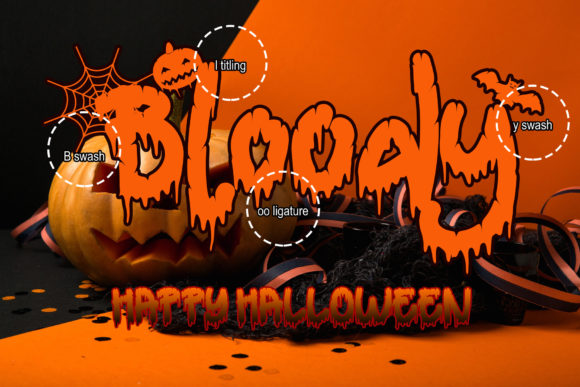 Blood Shadow Font - Preview 6