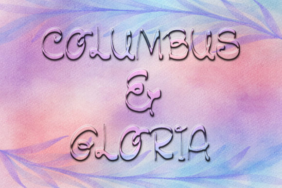 Camellia Font - Preview 2