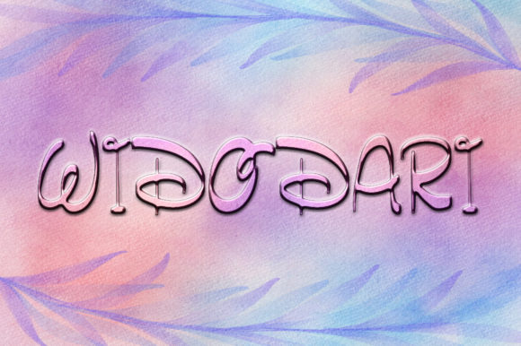 Camellia Font - Preview 4