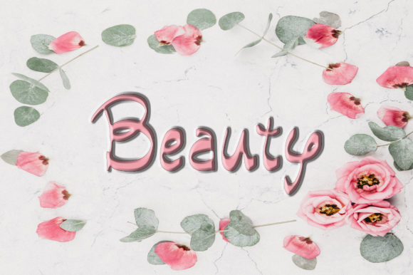 Camellia Font - Preview 6