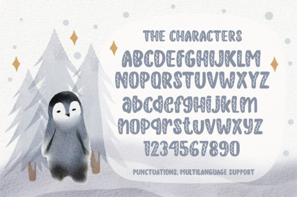 Charming Winter Font - Preview 1