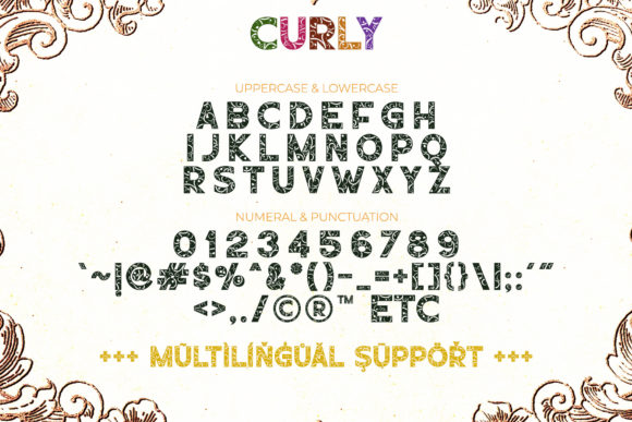 Curly Font - Preview 6