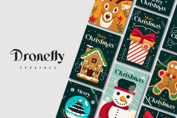 Dronefly Font - Preview 6